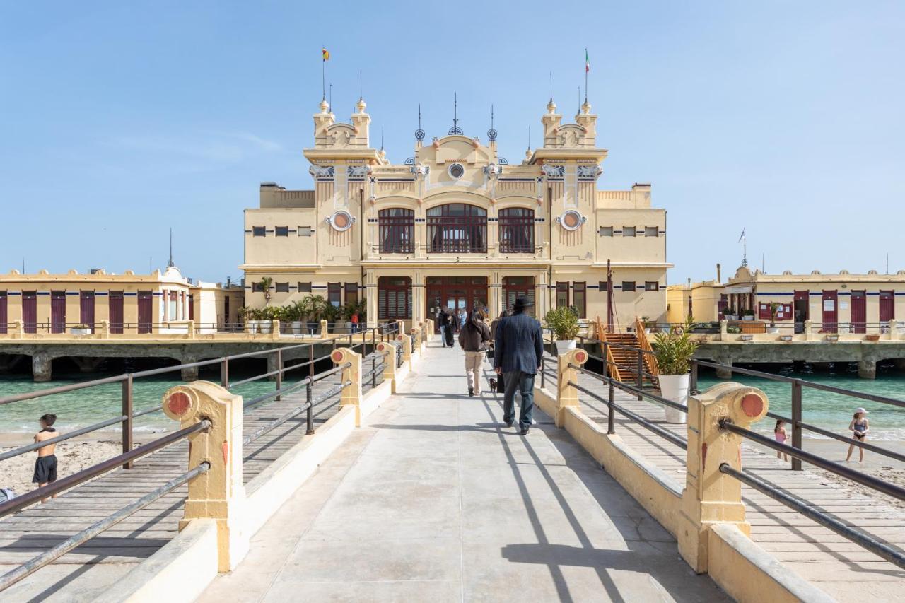 Casa In Villa A Mondello-700M Dal Mare 巴勒莫 外观 照片